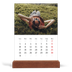 Calendrier de bureau support bois - portrait  — Évasion sans fin [couverture]