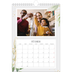 Calendrier photo A4 (20 x 30 cm) — Éclaboussure florale [Février]