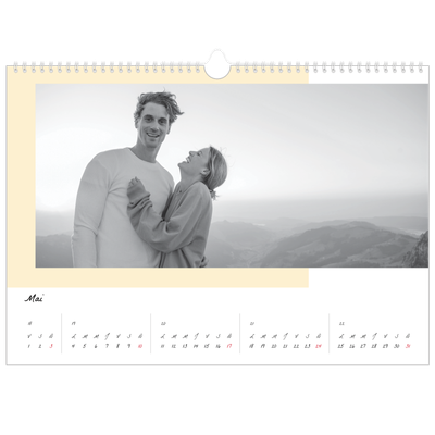 Calendrier photo A3 — Écrans de couleur [couverture]