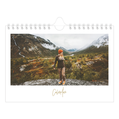 Calendrier photo A5 — Manuscrit [couverture]