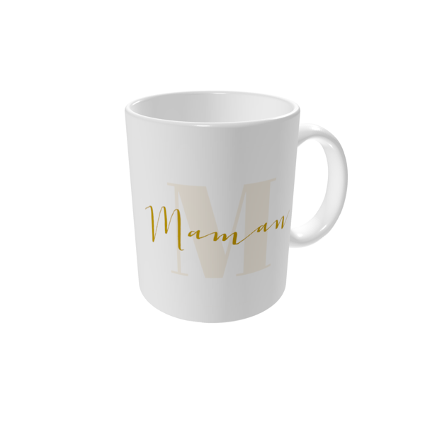 Mug personnalisé — M comme Maman