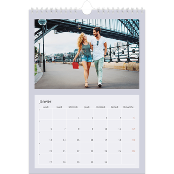 Calendrier photo A4 — Un monde en couleur