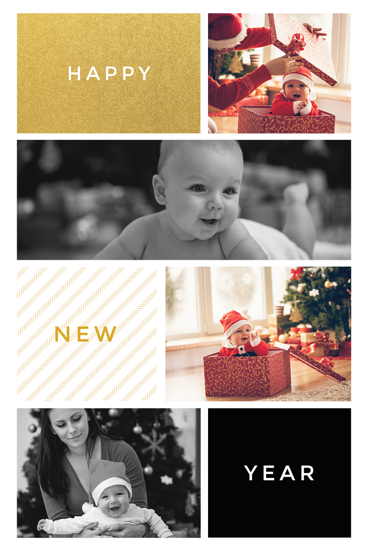 Faire-part & Cartes — Diaporama pailleté