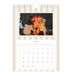 Calendrier photo A5 — Lettrages et rayures [Avril]