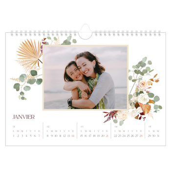 Calendrier photo A4 — Bohème