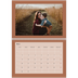 Calendrier photo A4 double (30 x 40 cm) — Terracotta [Mars]