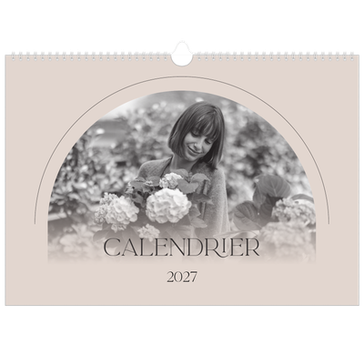Calendrier photo A3 — Simplement botanique [couverture]