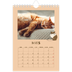 Calendrier photo A5 — Chaton joueur [Mars]
