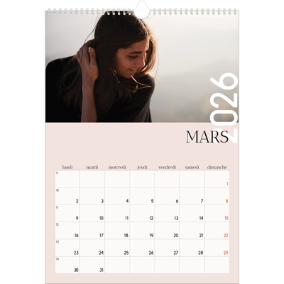 A3 Calendrier annuel — Superposition [Mars]