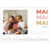 Calendrier photo A3 — Lettrage coloré [couverture]