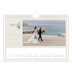 Calendrier photo A5 — Initiales fleuries [Janvier]