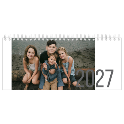 Calendrier de bureau — Numéros mensuels [couverture]