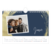 Calendrier photo A5 — Coup de pinceau doré [Janvier]