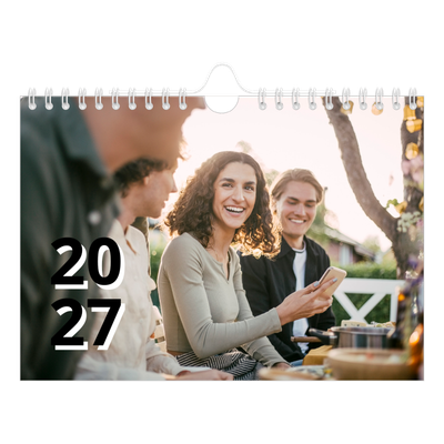 Calendrier photo A5 — Jolie lettre [couverture]
