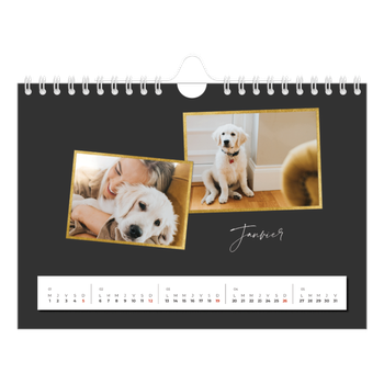 Calendrier photo A5 — Tellement de souvenirs
