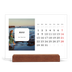 Calendrier de bureau support bois - paysage   — Toute l'histoire [Mars]