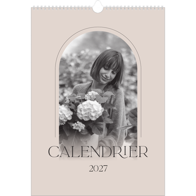 A3 Calendrier annuel — Simplement botanique [couverture]