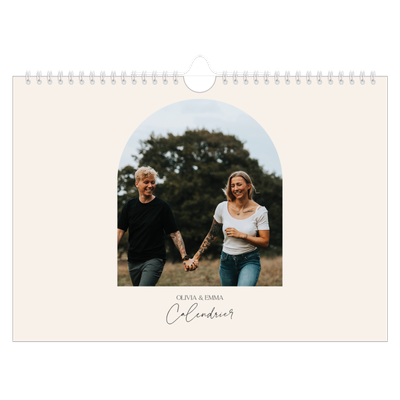 Calendrier photo A4 — Arche de souvenirs [couverture]