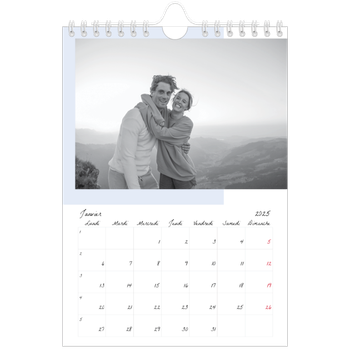 Calendrier photo A5 — Écrans de couleur