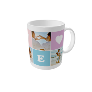 Mug personnalisé — Love coloré