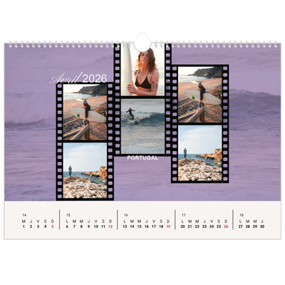 Calendrier photo A3 — Envie d'aventures [Avril]