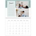 Calendrier photo A4 double (30 x 40 cm) — Agenda 'To Do' list [Janvier]