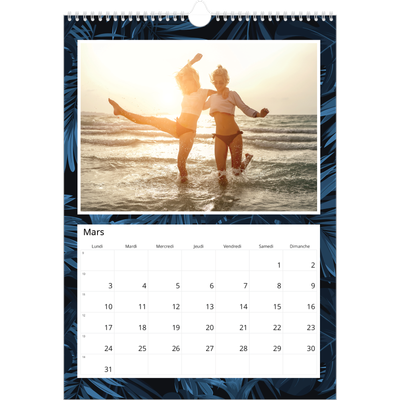 A3 Calendrier annuel — Tropical [Mars]