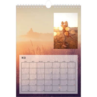 Calendrier photo A4 (20 x 30 cm) — Immersion en montagne [couverture]