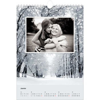 Calendrier photo A4 — Saison en immersion
