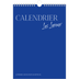 Calendrier photo A4 (20 x 30 cm) — Classique cobalt [couverture]