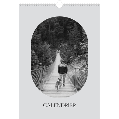 A3 Calendrier annuel — Sur la route [couverture]