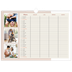 Calendrier photo A3 — Agenda palette naturelle - Famille de 4 [Mars]