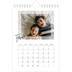 Calendrier photo A5 — Cadre clair [Février]