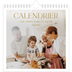 Calendriers annuels carré — Large texte Doré [couverture]
