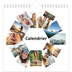 Calendriers annuels carré — Diaporama asymétrique [couverture]