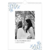 Calendrier photo A4 (20 x 30 cm) — Romance en bleu et blanc [couverture]