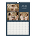 Calendrier photo A4 (20 x 30 cm) — Ardoise et sérifs [Avril]