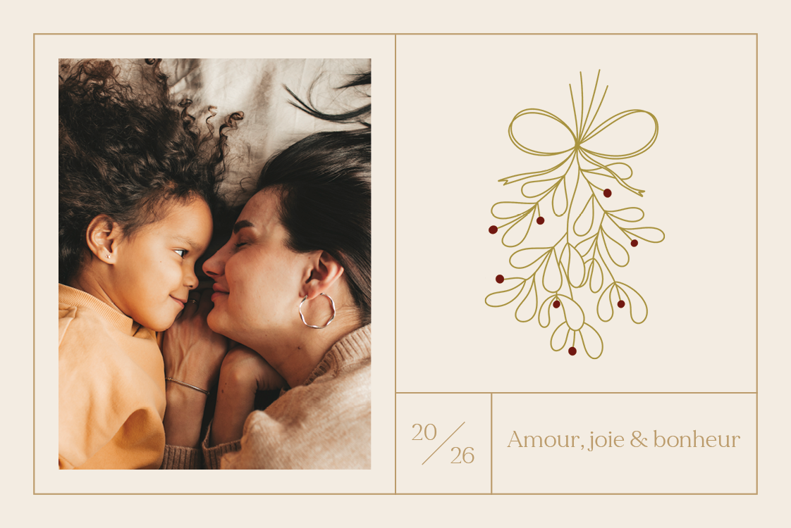 Faire-part & Cartes — Gui rougissant