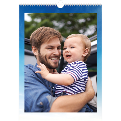 A3 Calendrier annuel — La tête dans les nuasges [couverture]
