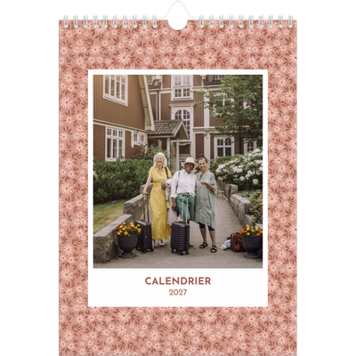 Calendrier photo A4 (20 x 30 cm) — En floraison [couverture]