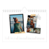 Calendrier photo A5 — Esprit scrapbook [Janvier]