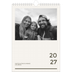 Calendrier photo A4 (20 x 30 cm) — Contemporain audacieux [couverture]