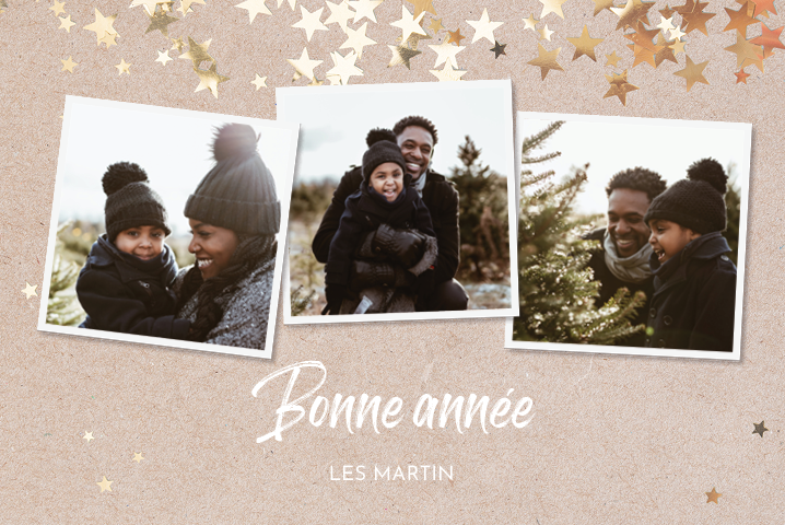 Faire-part & Cartes — Confettis étoilés