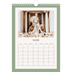 Calendrier photo A4 (20 x 30 cm) — Couleurs classiques [Mars]