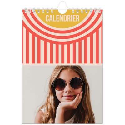 Calendrier photo A5 — Fun et moderne [couverture]