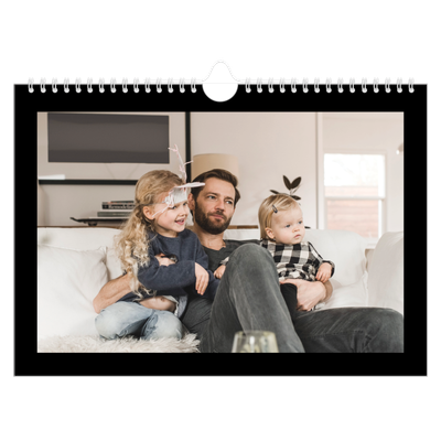 Calendrier photo A4 — Bodures noires [couverture]