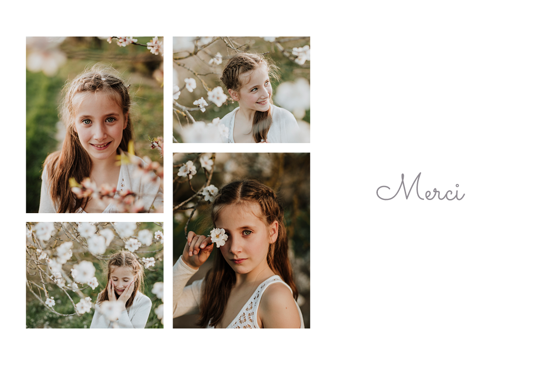 Carte de remerciement — En toute légèreté