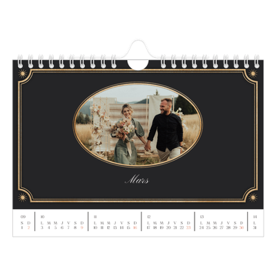 Calendrier photo A5 — Classique vintage [Mars]