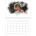 Calendrier photo A4 double (30 x 40 cm) — Effet photo [Mars]