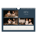 Calendrier photo A5 — Ardoise et sérifs [Février]